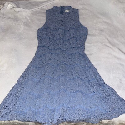 Francesca s closet lavender lace high neck dress Super pretty  Never worn, bough