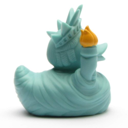 Canard de bain statue de la liberté canard silencieux canard silencieux en caoutchouc canard silencieux canard en plastique - Photo 4/4