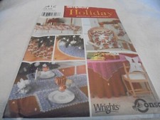 Simplicity Sewing Pattern  5412 Holiday Accessories NIP Tree Skirt Table Items