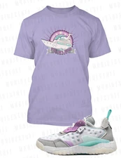 Fearless Graphic Sneaker Tee Shirt to Match J Delta 2  Sailing Big Tall Sm