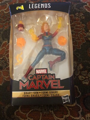 Marvel Legends Captain Marvel Binary Form Exclusive 6'' Figure New NIB