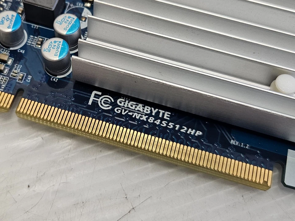GeForce 8400 GS, 512MB, VGA, DVI, PCI-E, Gigabyte GV-NX84S512HP, WORKING CARD - Image 4 of 4