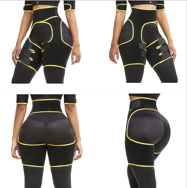 Sports Waist Belt Adjustable One piece Girdle Leg Straps eBay