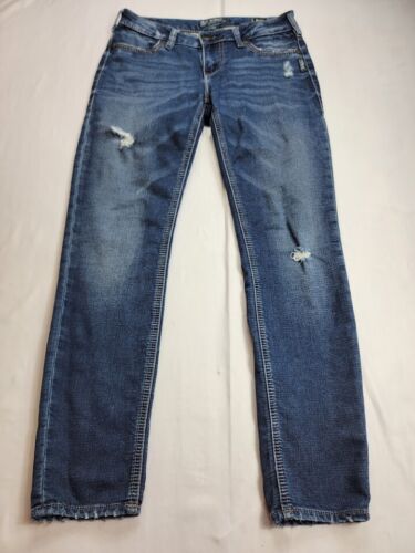 Silver Jeans Wo's Sz 29x29 (MEASURED) Joga SUKI Su