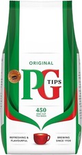 Pg Tips One Cup Tea Bags Pack 450 - BBE 08/2025 0.03 per strip
