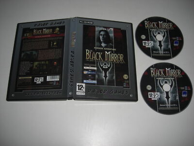 DER SCHWARZE SPIEGEL 1 Stck. CD ROM Rasiermesser - Horror-Abenteuer - SCHNELLER VERSAND