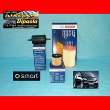 KIT FILTRI BOSCH SMART COUPE CABRIO 450 98-07 0.6 0.7 600 700 BENZINA ORIGINALE
