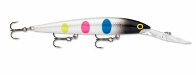 Rapala Down Deep Husky Jerk 14 - Black Wonderbread - 5 1/2'' 13/16 oz Diving Lure