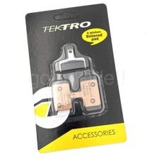 TEKTRO A11TS E-Bike Disc Brake Pads,for 2-piston caliper w/Ti back plate, 1 Pair