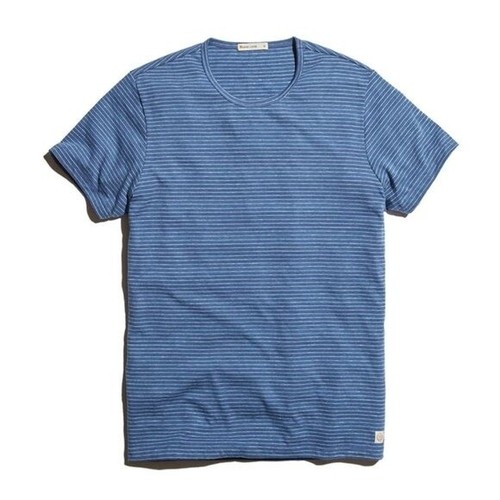 NEW MARINE LAYER SIGNATURE NAVY STRIPE 
