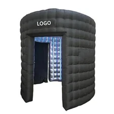 Custom Inflatable LED Portable 360 Photo Booth Enclosure Backdrop | Party/Event