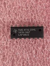 TMS4116-25NL DRAM PAGE MODE 16K X 1 250NS 16 PIN DIP TEXAS INSTRUMENT (LOT OF 3)