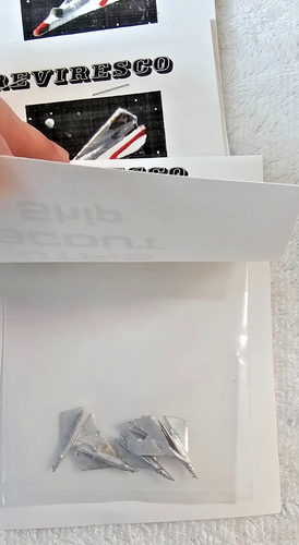 VTG Reviresco Sci-Fi Metal Starship Miniatures Lot of 20 UTF FLEET Spaceship NOS - Picture 11 of 11