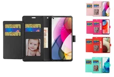 For Motorola Moto G Stylus XT2115DL 4G (2021) Wallet Pouch Case Phone Cover 