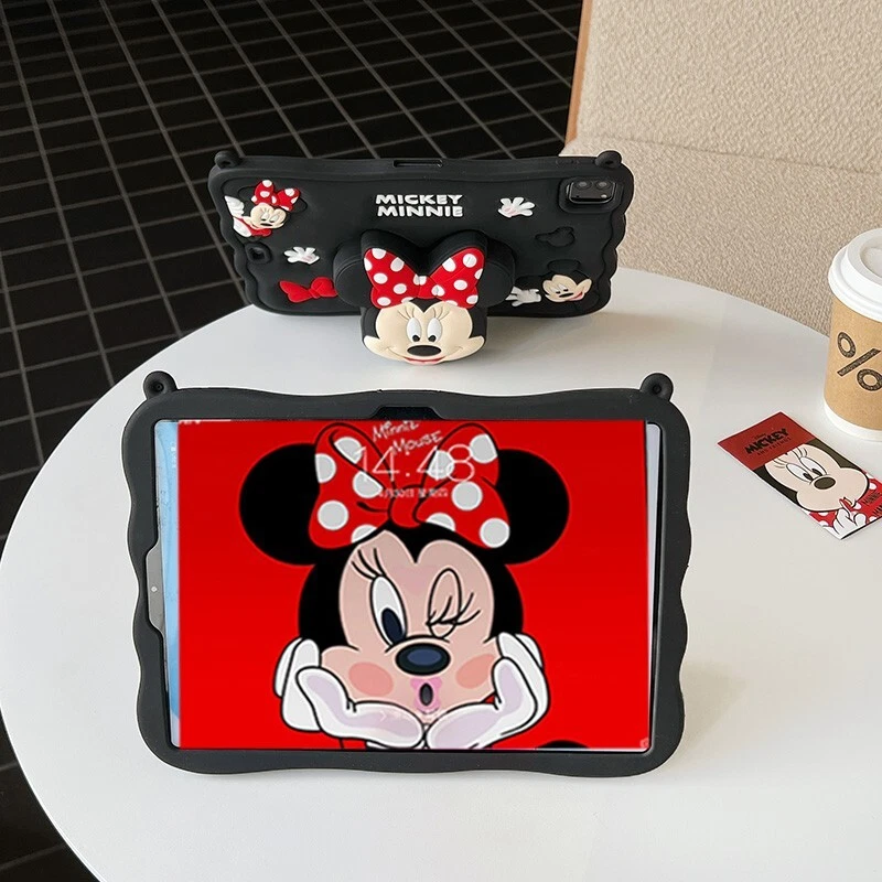 Minnie Mickey Mouse Silicon Soft Add Lanyard Bracket TabletCase For Apple iPad 6 - Image 3 of 4