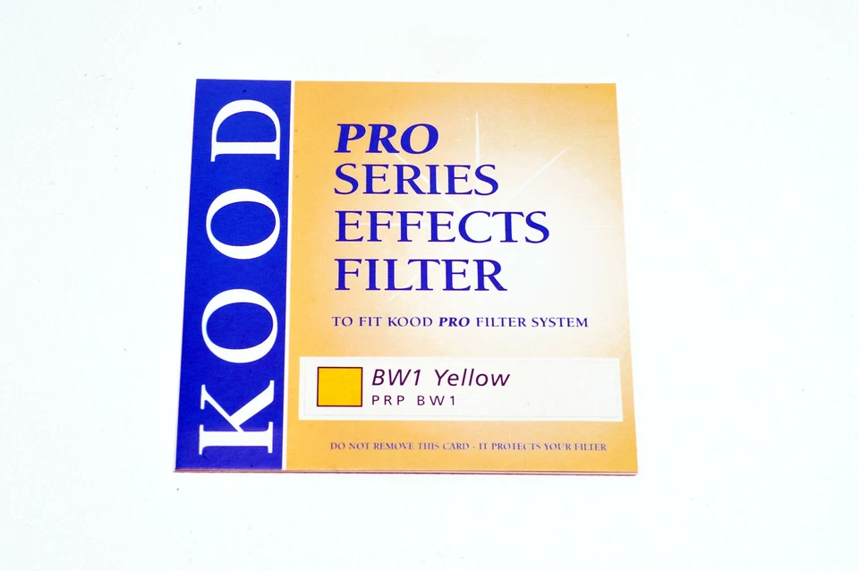 Kood Cokin P Size Yellow Filter Black & White Photography - Image 2 of 3