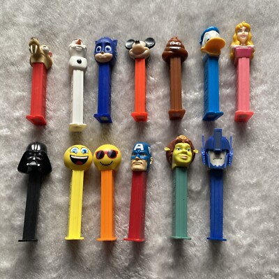 13 Warner Bros WB Cartoon Pez Spender - Restposten Konvolut Vintage Disney Frozen