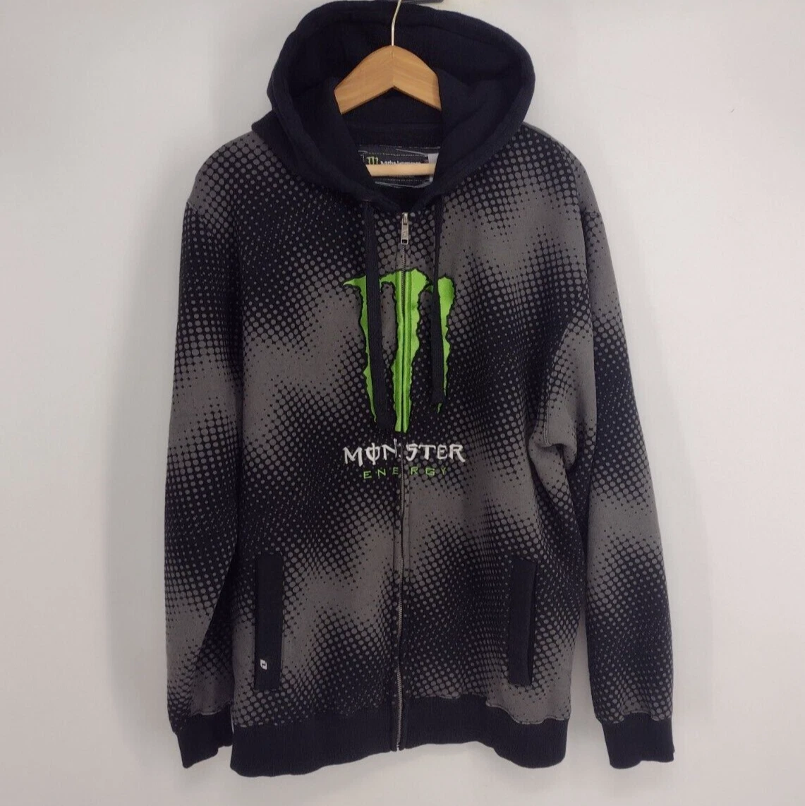 Monster energy 2025 zip hoodie