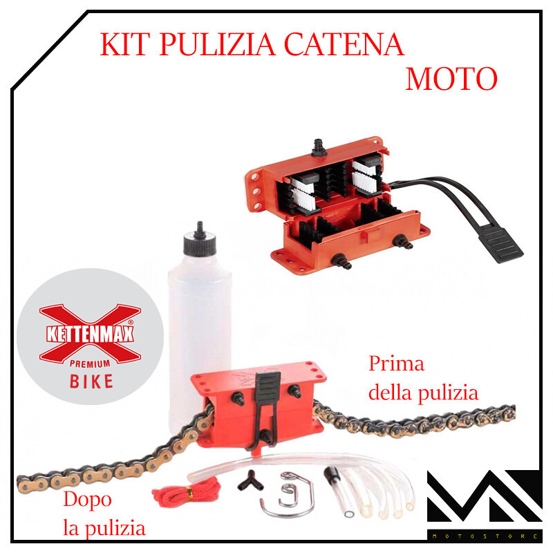 Kit Pulizia Catena Moto Draper 30834 - Per Manutenzione E Lubrificazione Della Catena - Foto 2