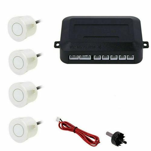 FRONT Display Premium Einparkhilfe Rückfahrwarner PDC 4 Sensoren Schwarz Rueckfahrwarner Pdc 22126 1112