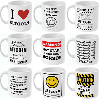 Bitcoin Becher | Bitcoin Geschenk | Geschenk für Kryptowährungsliebhaber | Krypto Geburtstagstasse