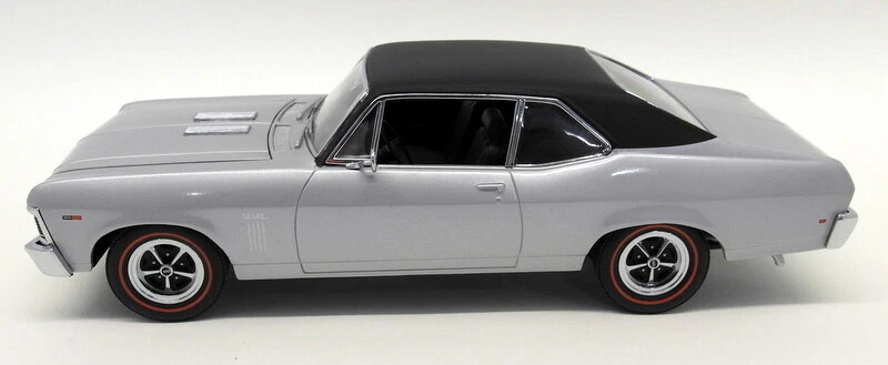 GMP 1/18 Scale Diecast - 8029 1969 Chevrolet Nova 396 SS Silver - Image 2 of 4