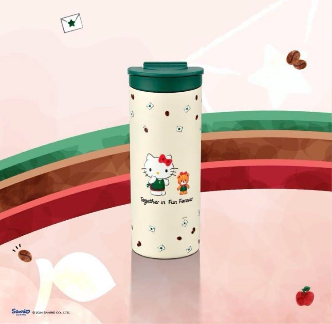 Hello Kitty x Starbucks Original Stainless Tumbler 355ml 50th