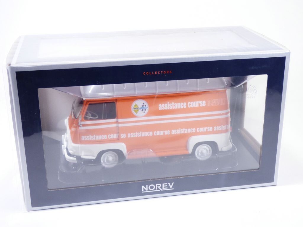 NOREV, RENAULT ESTAFETTE 1968 Orange - Assistance Course, échelle 1/18, NOREV... EUR 69,90