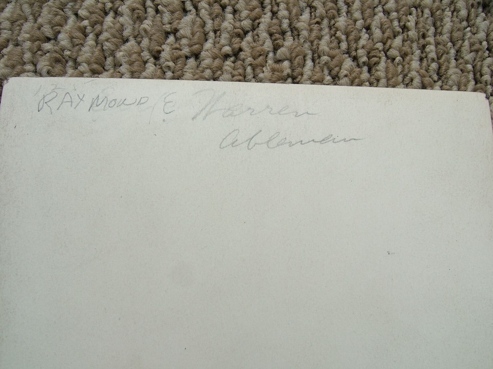 ORIGINAL W W I PHOTO PVT RAYMOND E WARREN MOTOR TRANSPORT DISK FROM