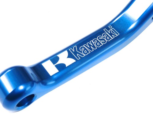 KAWASAKI Z1000SX 2011-2016 SHORT BLUE BRAKE & CLUTCH LEVERS SET RACE TRACK S15F - Picture 3 of 12