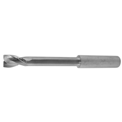 VHM Schlicht Fräser Z2 Ø9x15/55x90x10mm Hals freigeschliffen Kunststoff Alu VHW