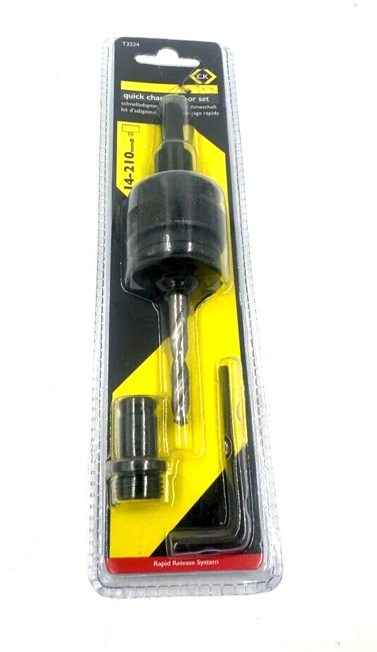 CK Tools Quick Change Arbor Set T3224