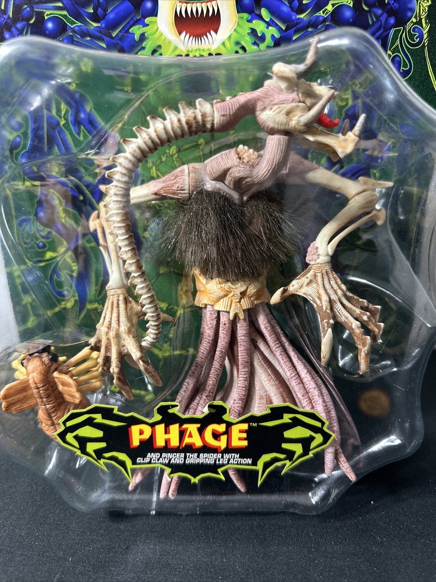 1997 ToyBiz Marvel Spider-Man Venom Along Came a Spider Phage