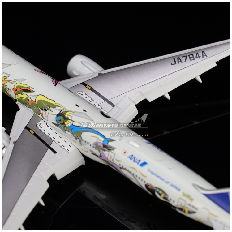 1:400 JC Wings ANA BOEING 777-300ER Flap Down Airplane Diecast