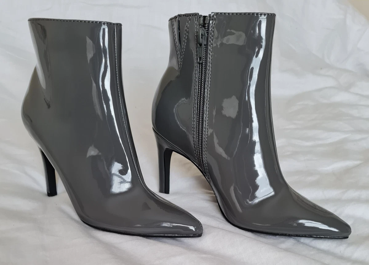 M&s grey ankle clearance boots