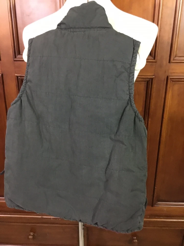 Wes & Willy Boy Sz 5 Vest Reversible Gray Brown Maroon GUC Great Piece Versatile - Image 4 of 4