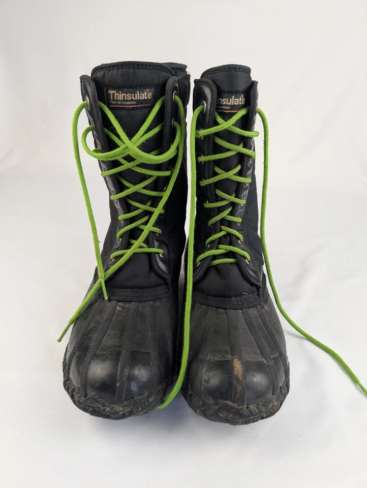 Размер 10 винтажный Arctic Cat трекер первоклассный черный зимний снегоход снег ботинки с подкладкой - Изображение 4 из 4