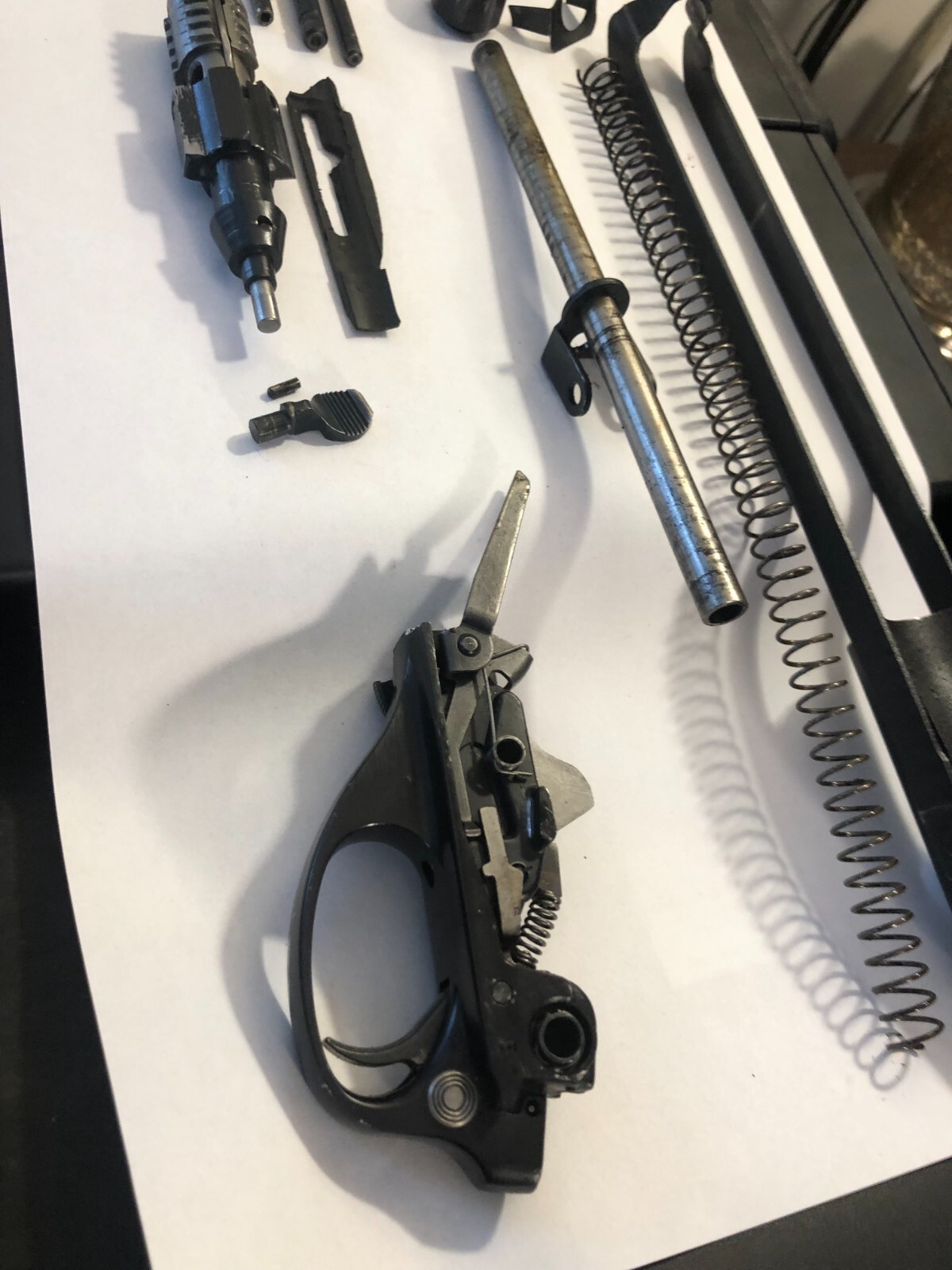 Remington 742 SA Bolt spring bar pins trigger nut 742lot eBay