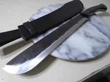 Rite Edge Survival Machete Bowie Combat Knife Forged Carbon Steel Full Tang New