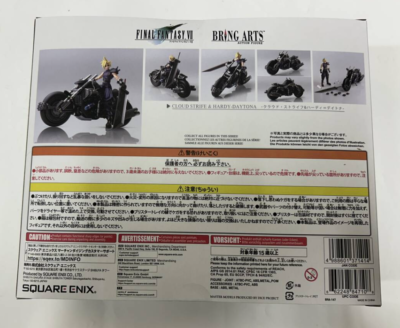 Final Fantasy VII Bring Arts Cloud Strife & Hardy Daytona Square