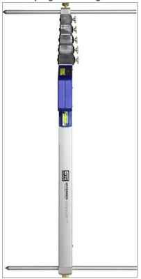 Dent fix DF-3TC3 Short Telescoping Measuring Tram Gauge 28'' to 9' (3 Meters)