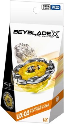 Takara Tomy Beyblade X UX-03 Wizard Rod 5-70DB Booster Japan New