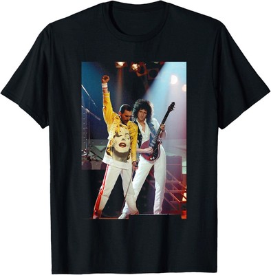Freddie Mercury Brian May Queen The Miracle Video Shoot T-Shirt _ Clothing, Sho