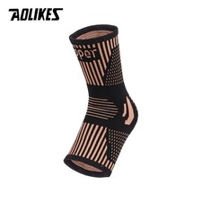 Copper Ankle Brace Silver Support Compression Sleeve Socks Foot Fasciitis Pain