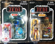 SW TVC 2010 ROJ Jabba Lot: VC25 R2-D2 REVENGE Card & VC56 Kithaba Skiff UNPUNCHD