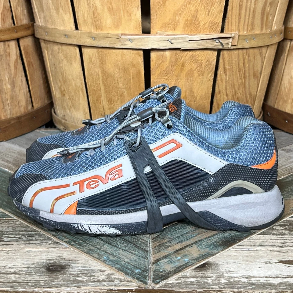 Teva X-1 Racer Azul Gris 6930 Anfibio Trail Running Zapatos Mujer Talla 8 Foto 2 de 4