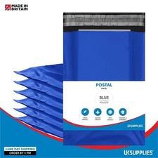 BLUE MAILING BAGS STRONG ENVELOPES POLY POSTAL POSTAGE POST MAIL SELF SEAL