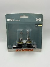 Sylvania 9006 Basic Halogen Headlight Bulbs 2-pack New Sealed