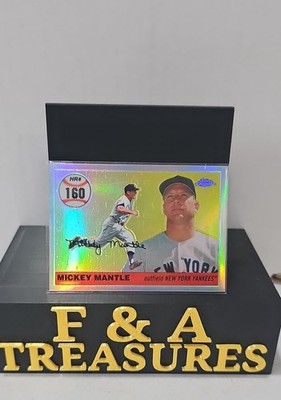 2006 Topps Chrome Mickey Mantle Home Run History Mickey Mantle #MHRR160 253/500