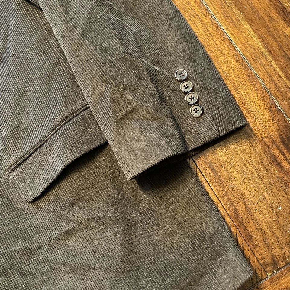 Blazer Lauren Ralph Lauren Para Hombres 48R Pana Paisley Forrado Abrigo Deportivo Chaqueta Foto 4 de 4